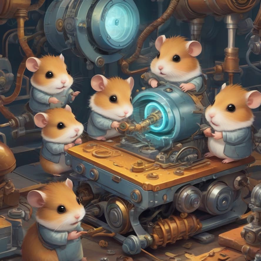 Little Story Wand gets to work...